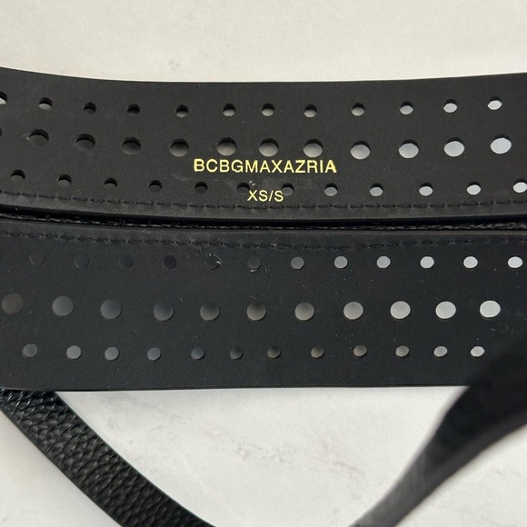 BCBGMaxAzaria Obie Tie-Front Tassel Belt Size XS/S - Picture 7 of 8